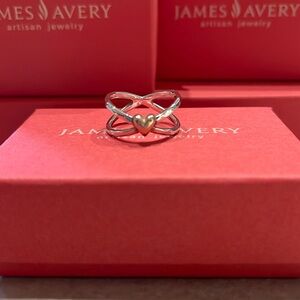 James Avery Cross Your Heart Ring